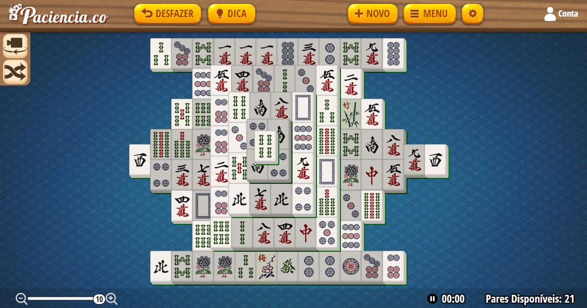 Pirâmide de passo Mahjong - Mahjong Grátis online