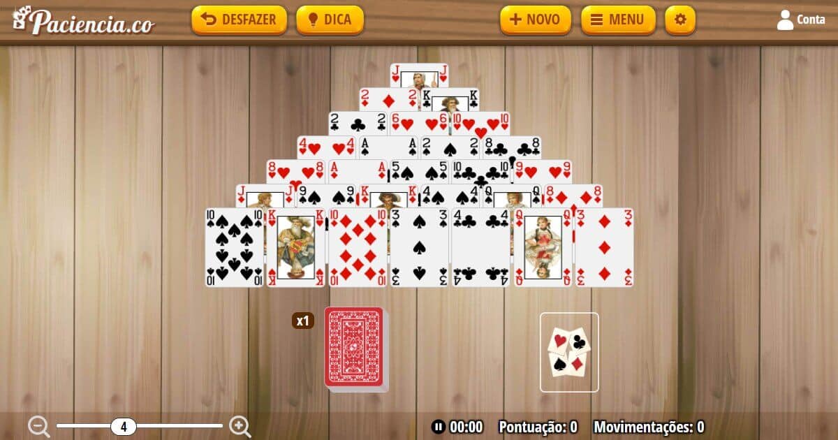 Paciência Pirâmide — Jogue online gratuitamente em Yandex Games